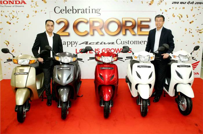 Honda Activa sales cross 2 crore mark
